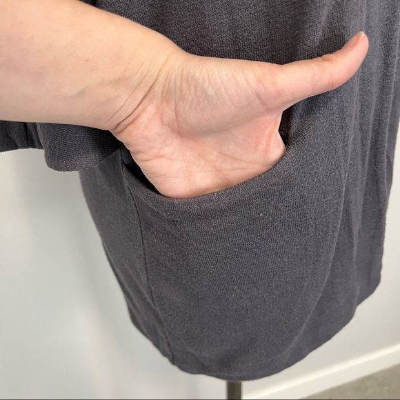 Aritzia Wilfred Free Zlata Sweater Cardigan Gray - Picture 8 of 14